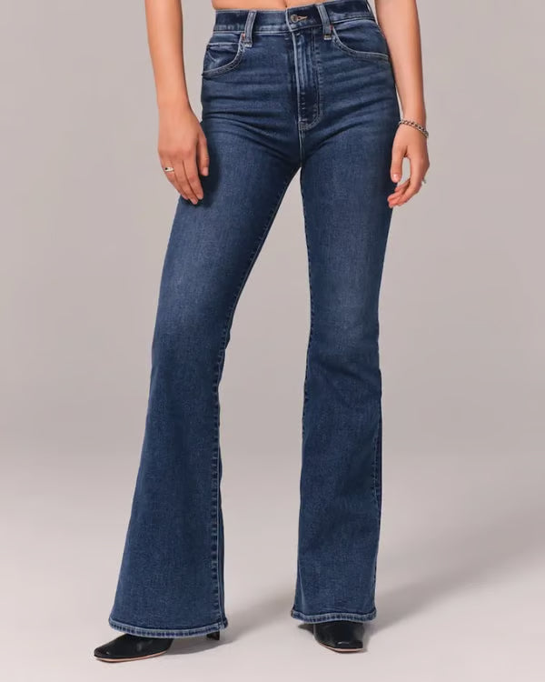 💥Ultra High Rise Stretch Flare Jean