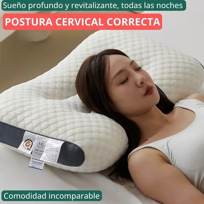 DELUXE ERGONOMIC PLUS Almohada Ortopedica 3d Con Alineación Cervical Perfecta