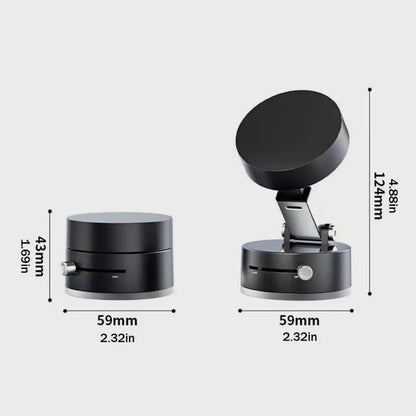 🎁 Vacuum Suction Magnetic Phone Stand