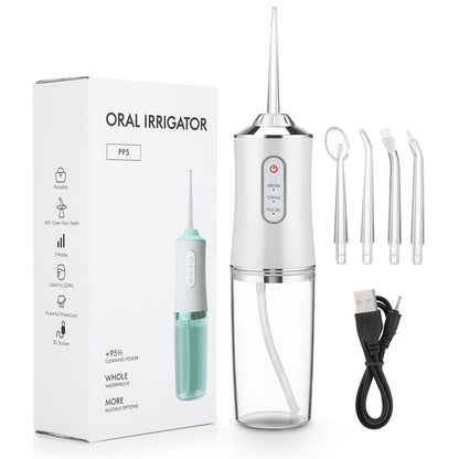 CleanJet™  Irrigador Oral Recargable de Alta Presion - [PROMOCIÓN DISPONIBLE SOLO HOY]